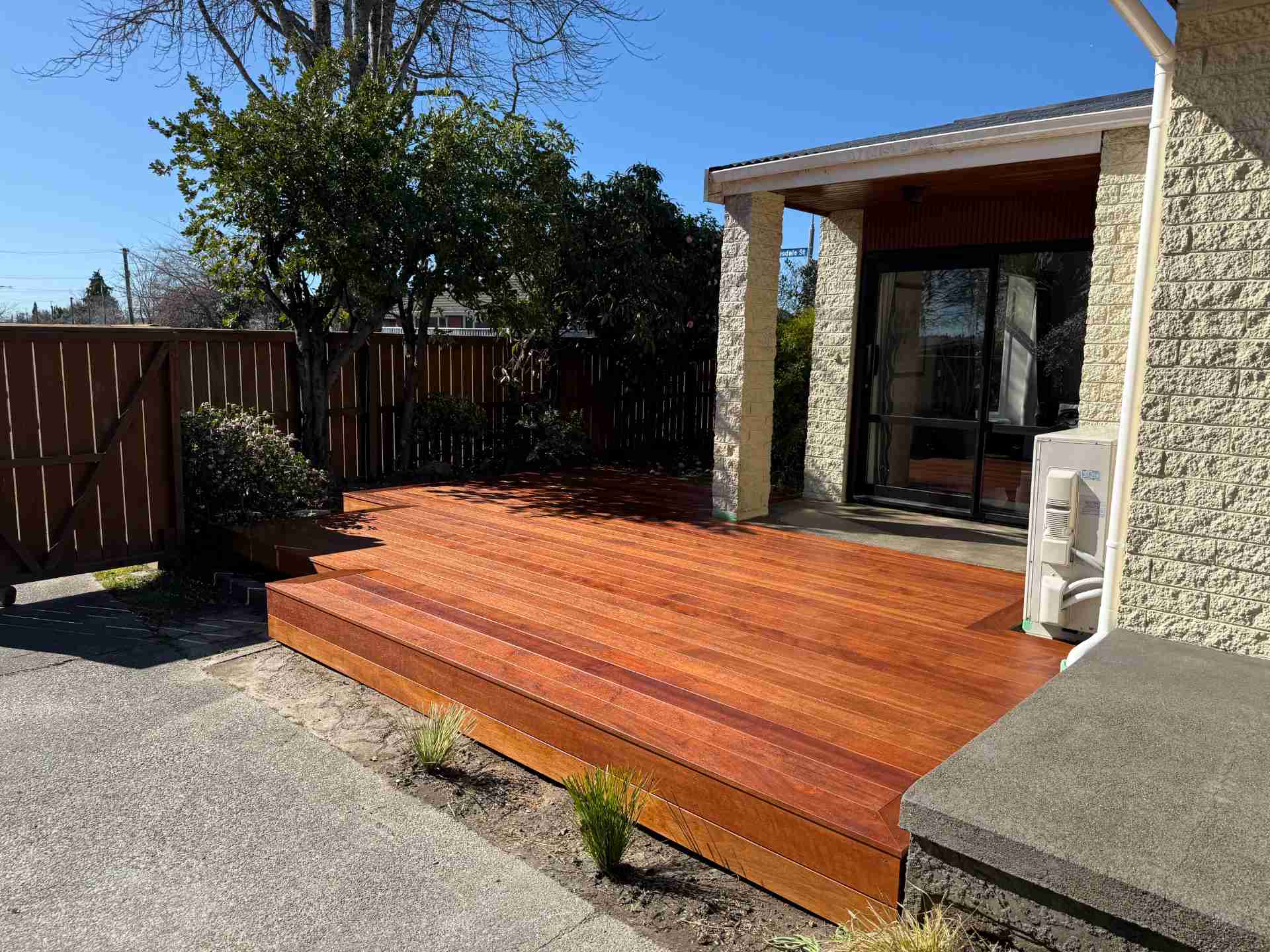 finished patio deck christchurch